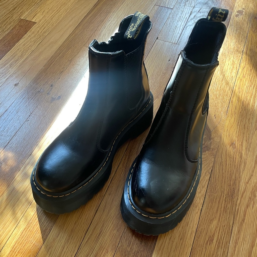 Dr. Martens Platform Chelsea Boots